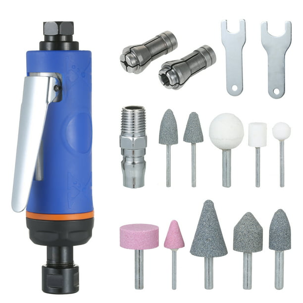 Light Weight for Milling Air Grinder High Rotation Speed Compact Size Wear-resistant Pneumatic Grinding Pen Stable Pneumatic Grinder 